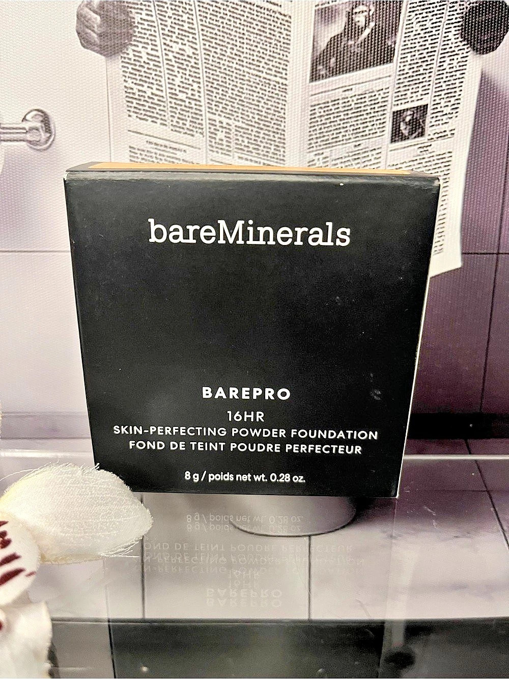 bareMinerals BarePro 16HR Skin-Perfecting Powder Foundation Light 25 Warm NWT